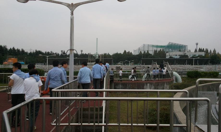 대성중학교(3차) 환경기초시설 견학 실시 이미지